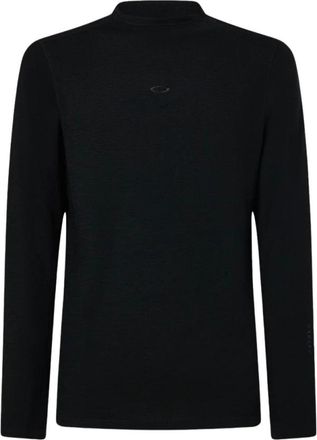 Oakley Spruce Wool LS Base Layer - Heren - Longsleeves - Zwart - M - Wol - Tops