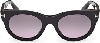 Tom Ford Marine Zonnebril - unisex - Zonnebrillen - Zwart - 50 MM - Accessoires