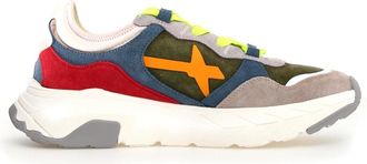 W6YZ Multicolor Sneakers voor Moderne Mannen - Heren - Sneakers - Veelkleurig - 40 EU - Schoenen
