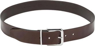 Frankie Shop Omkeerbare leren riem - Dames - Riemen - Bruin - ONE Size - Leer - Accessoires
