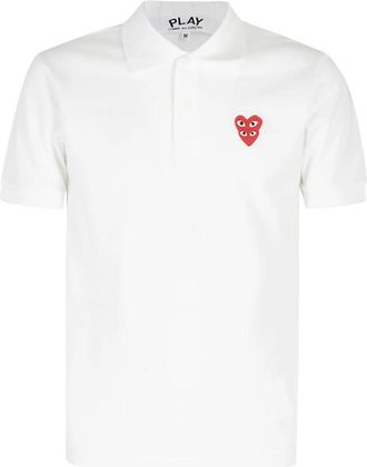 Comme Des Gar&ccedil;ons Polo Shirt - Heren - Polos - Wit - XL - Tops