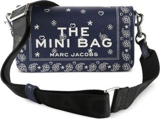 Marc Jacobs Mini Tas - Dames - Schoudertassen - Blauw - ONE Size - Leer - Tassen