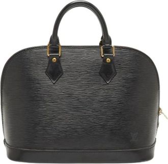 Louis Vuitton Pre-owned Handbags, female, Black, Size: ONE SIZE Pre-owned Vintage Handbag