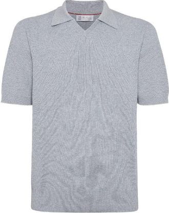 Brunello Cucinelli Short Sleeves Polo Shirt