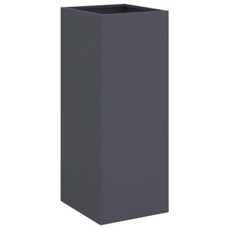 vidaXL Jardinera Acero Gris Antracita 32x29x75 Cm Vidaxl
