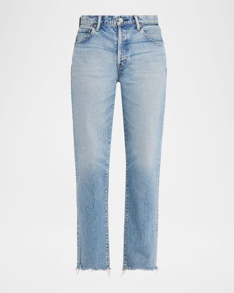 Moussy Vintage Sebring Straight Ankle Jeans