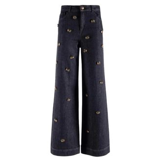 Nenette Jeans Larghi - - Jeans - Donna - Nero - W29