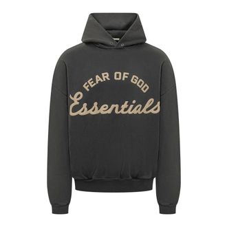 Fear of God Hoodies, male, Black, Size: XS Training 90s Hoodie