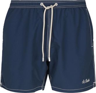 MC2 Saint Barth Donkerblauw Nylon Zee Kleding - Heren - Strandmode - Blauw - XL - Nylon - Badmode