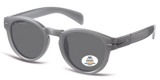 Montana Eyewear MP188 Polarized MP188C Mens Sunglasses Grey Size 48