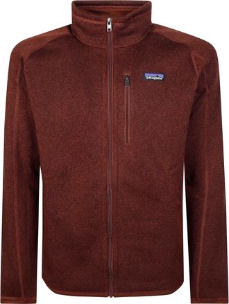 Patagonia Better Sweater Textured High Collar Zip-Through Jacket