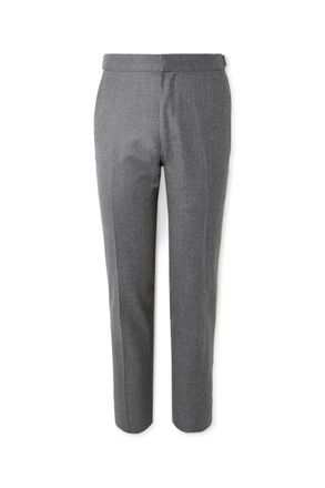 Tom Ford Dyllan Straight-Leg Wool-Flannel Suit Trousers