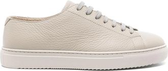 Doucal's Beige Leren Casual Sneakers - Heren - Sneakers - Beige - 46 EU - Leer - Schoenen