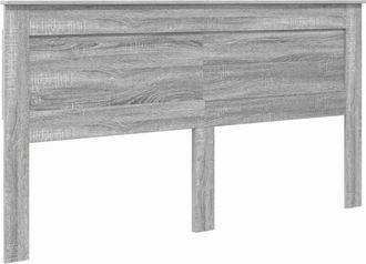 vidaXL Headboard with Headboard Grey Sonoma 180 cm Engineered Wood vidaXL