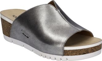 Josef Seibel Quinn 01 Wedge Sandal in Platin at Nordstrom Rack, Size 6-6.5Us / 37Eu
