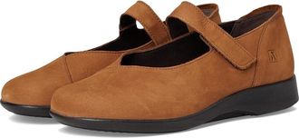 Arcopedico Pico Womens Flat Shoes Cognac : EU 36 (US Womens 5.5-6) M, Leather