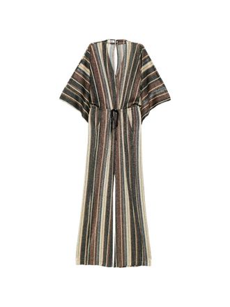 Siyu Striped Long Jumpsuit