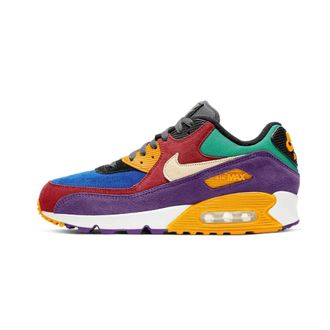 Nike Fitness, unisex, Veelkleurig, 36 1/2 EU, Leer, Air Max 90 Viotech