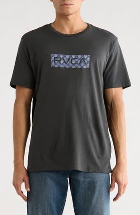 Rvca Box Fill Graphic T-Shirt in Pirate Black at Nordstrom Rack, Size Xx-Large