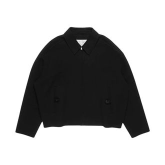 Acne Studios Cashmere Blend Jacket - male - Acne Studios - Bomber Jackets - Black - XS - Jackets