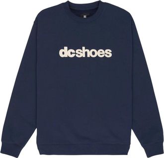DC Spot Crew Sweatshirt - Heren - Sweatshirts - Blauw - XL - Katoen - Hoodies & sweatvesten