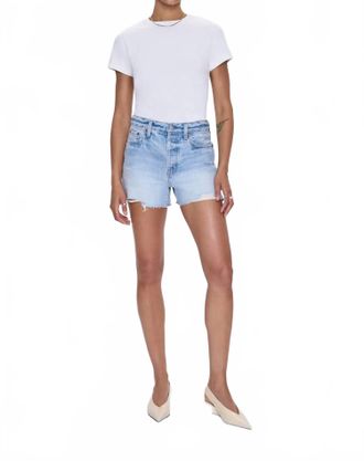 Pistola Denim Nova High Rise Short In Radiant Vintage