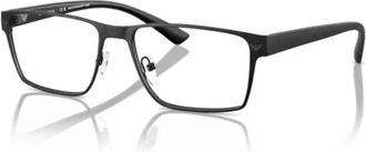 Emporio Armani 1157 Vista Brillen - unisex - Brillen - Zwart - 55 MM - Accessoires