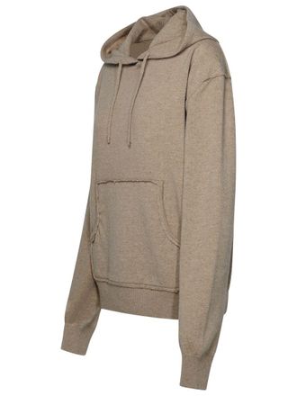 Maison Margiela Taupe Cashmere Blend Sweater