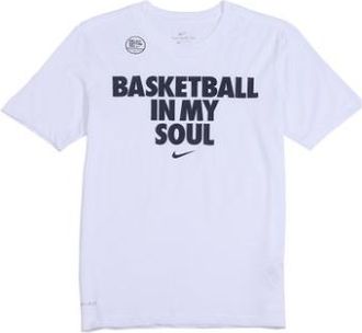 Nike Basketball Word Sports Short Sleeve White BQ3646-100