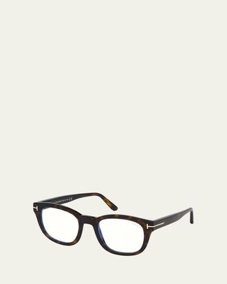 Tom Ford Blue Block Square Optical Frame