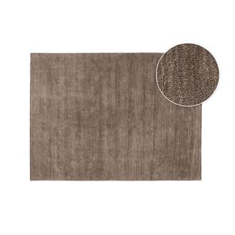 Castlery Dark Brown Area Rug by Castlery, 9 x 12 for Living Room