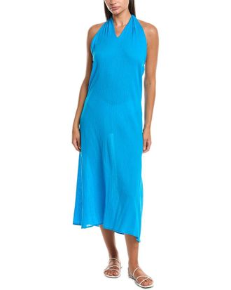 Natori Gauze Maxi Halter Dress