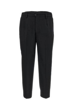 BRIGLIA 1949 Tropical Wool Pleated Regular-Fit Pants