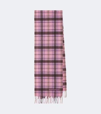 Acne Studios Sciarpa in cashmere e lana a quadri