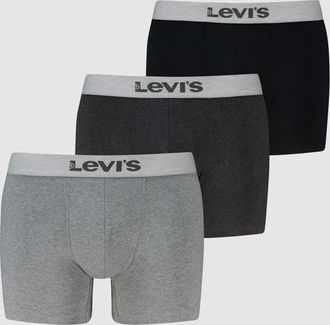 Levi's Mel Boxer Brief - 3 pack - Uomo - XL - Grigio / Mid Grey Melange