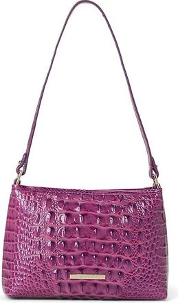 Brahmin Lorelei Shoulder Bag Cross Body Womens Handbags Dewberry, Leather