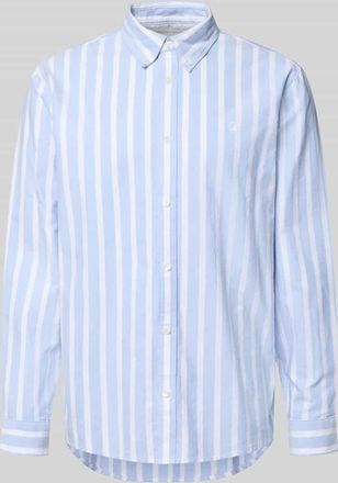 Carhartt Work in Progress Regular Fit Freizeithemd mit Logo-Stitching Modell Deven in Hellblau, Gr&ouml;&szlig;e XXL