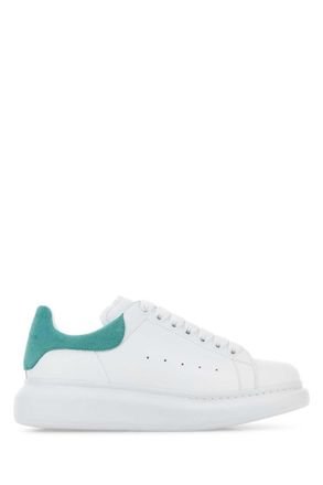 Alexander McQueen White Leather Sneakers