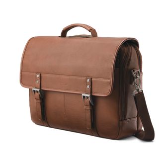 Samsonite Classic Leather Softside Flapover - Bags