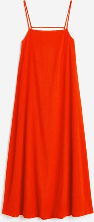 H&M Tr&auml;gerkleid aus Strukturjersey - Rot