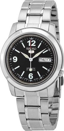 Seiko 5 Automatic Black Dial Mens Watch SNKE63J1