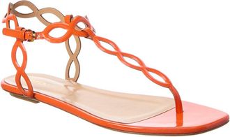 Sergio Rossi Mermaid Patent Sandal
