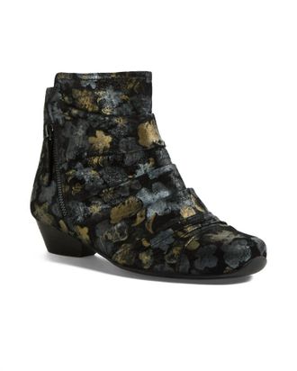 Ziera Womens Camryn-W Boots In Black Metal