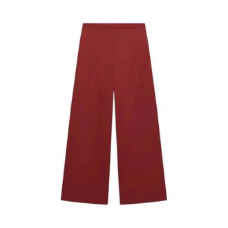 Liviana Conti Wide Trousers, female, Red, Size: 2XS Wide Trousers