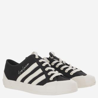 adidas Mens Trainers Nisi Lo Black Textile Sneaker