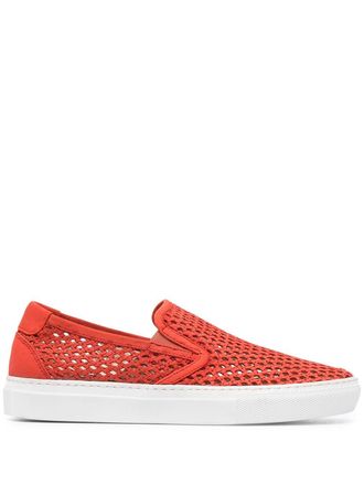 Zesp&agrave; Open geweven sneakers - Rood