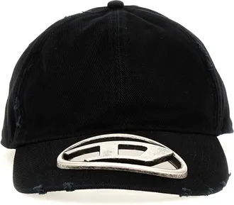 【Diesel】C-Seymon Denim Cap Diesel C-Seymon Distressed Denim Cap | Blue | FARFETCH