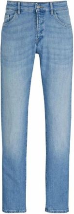 HUGO BOSS Jeans, Heren, Blauw, W31, Katoen, Delaware Slim-fit Jeans