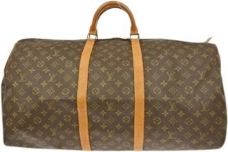 Louis Vuitton Pre-owned Weekend Bags, unisex, Brown, Size: ONE SIZE Pre-owned Keepall Bag