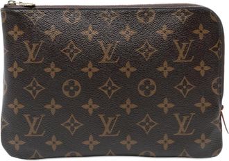 Louis Vuitton 2019 Monogram Etui Voyageur PM clutch bag - Bruin